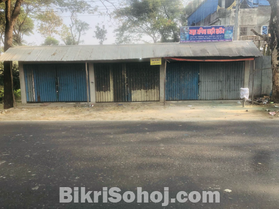 দোকানসহ জমি বিক্রয়